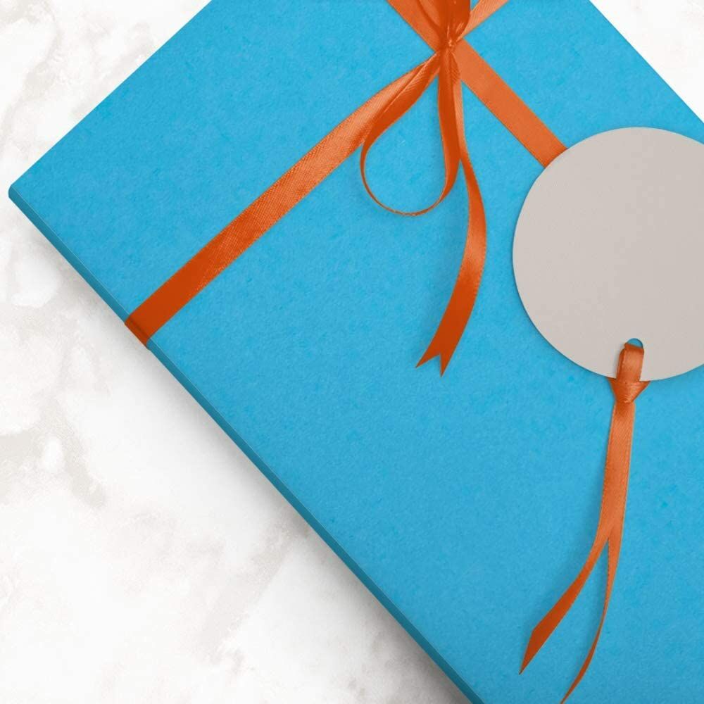 Blue Matte Wrapping Paper (25 Sq Ft)