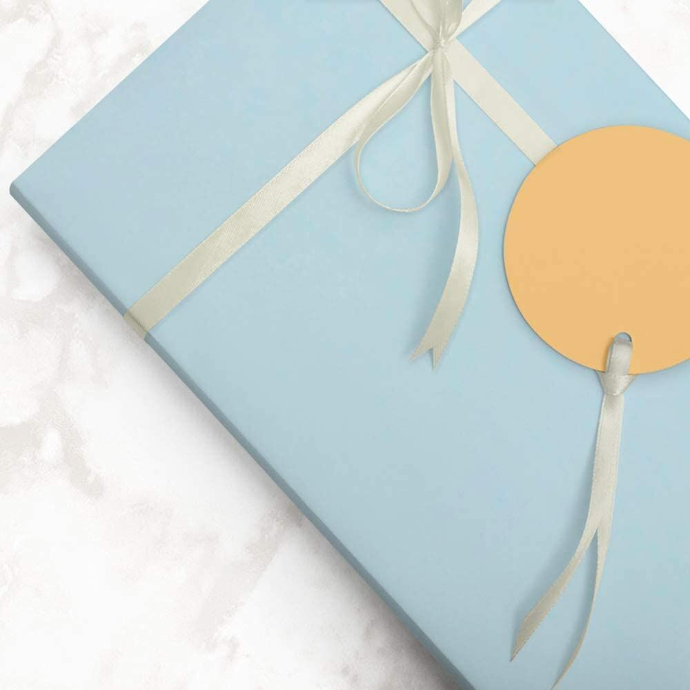 Baby Blue Matte Wrapping Paper (25 Sq Ft)