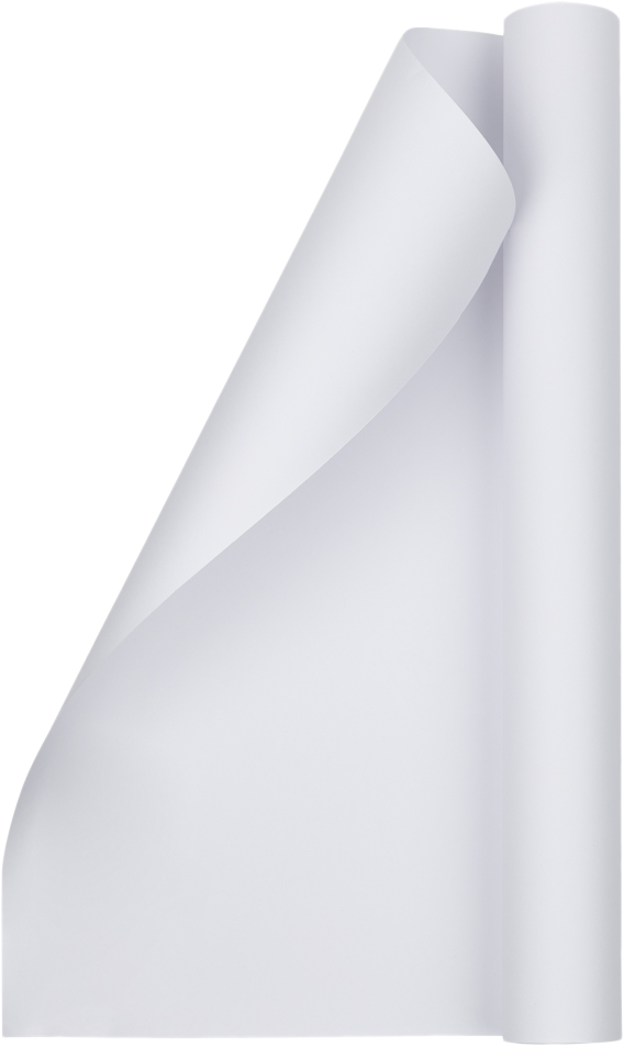 White Matte Wrapping Paper - Short Mini Roll (26.3 Sq Ft)