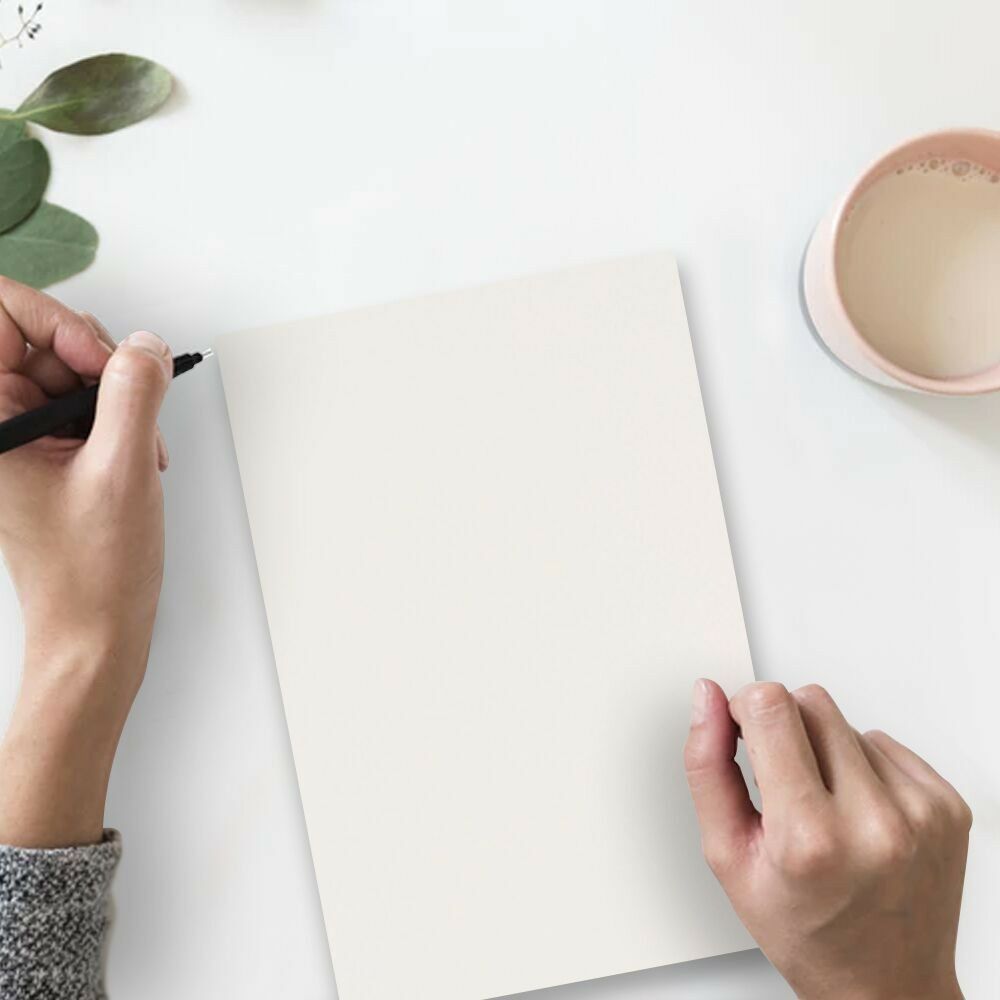 White Parchment 65lb 8 1/2 x 11 Cardstock