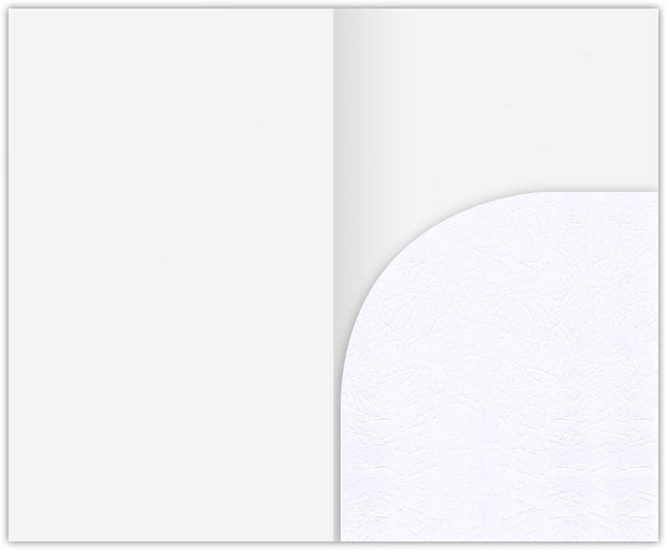 Marble Crush White Smooth 12pt C1S 2 3/4 x 4 1/2 One Curved Pocket Key Card Holders with 3 Inch Pocket