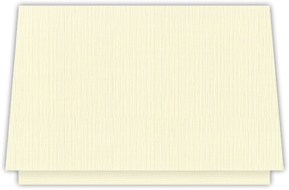 Natural White Linen 100lb 5 1/8 x 3 3/8 One Pocket Landscape Photo Holders with 1 3/8 Inch Pocket