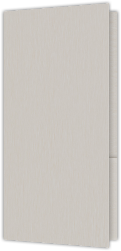 Natural White Smooth 80lb 3 1/2 x 7 One Pocket Key Card Holders with 2 1/2 Inch Pocket