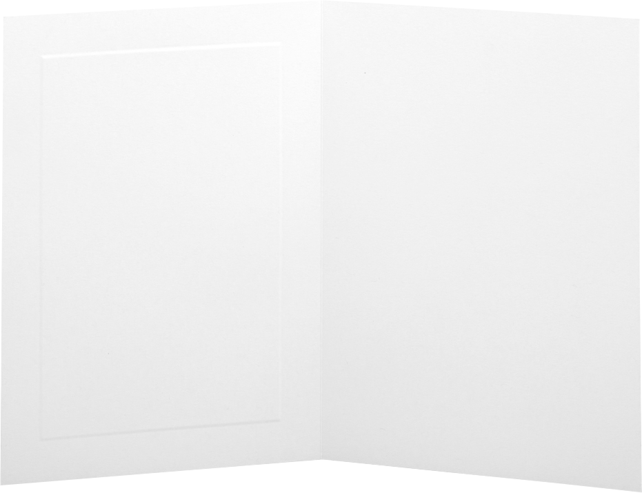 Bright White 80lb A7 Panel Foldover Cards (5 x 6 5/8)