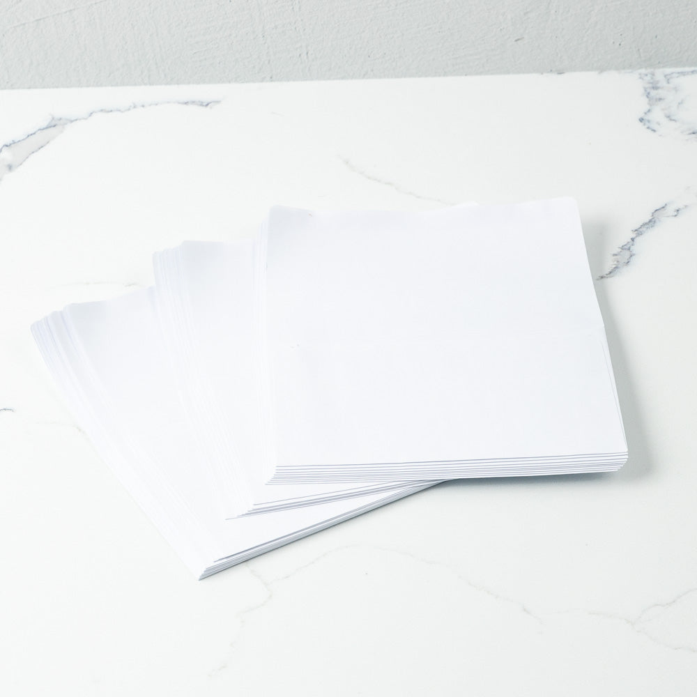 White 24lb Remittance Envelopes (3 5/8 x 6 1/2 Closed)