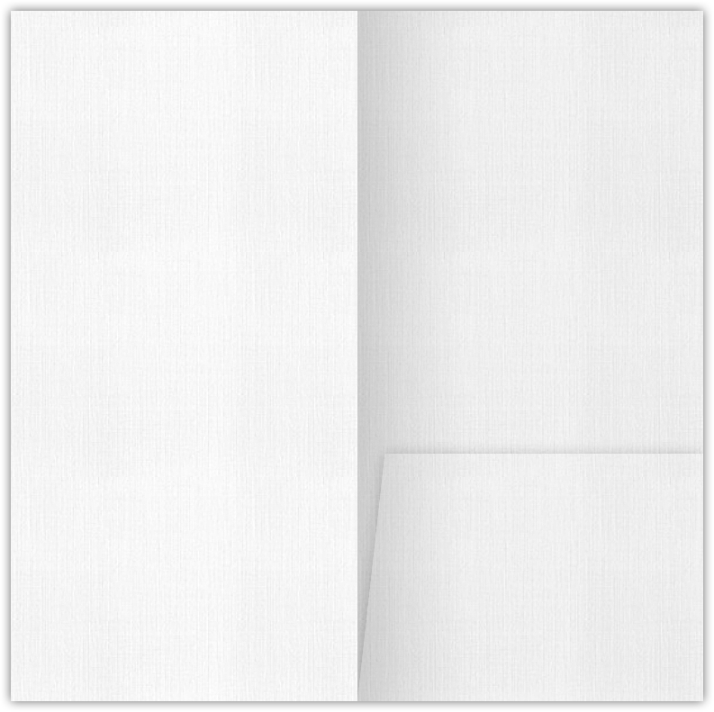Warm White Linen 80lb 3 1/2 x 7 One Pocket Key Card Holders with 2 1/2 Inch Pocket