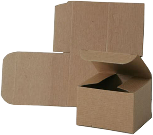 Brown Kraft X-Small Open Lid Gift Boxes (3 x 3 x 2)