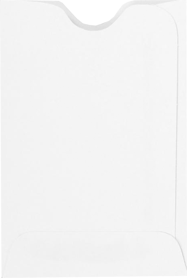White 32lb Cougar Premium Credit Card Sleeve (2 3/8 x 3 1/2)