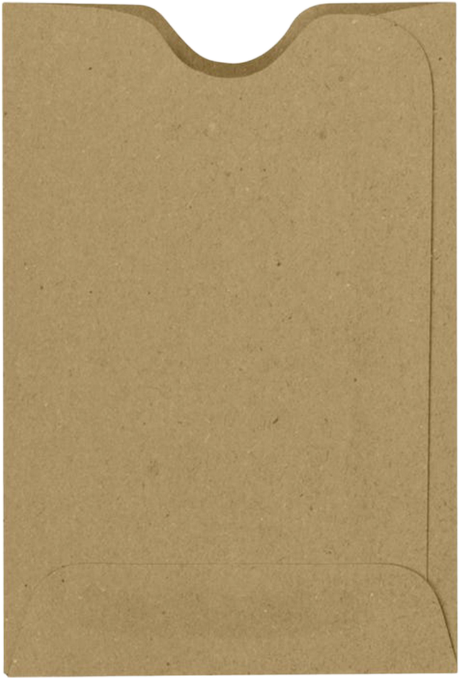Grocery Bag 28lb Credit Card Sleeve (2 3/8 x 3 1/2)