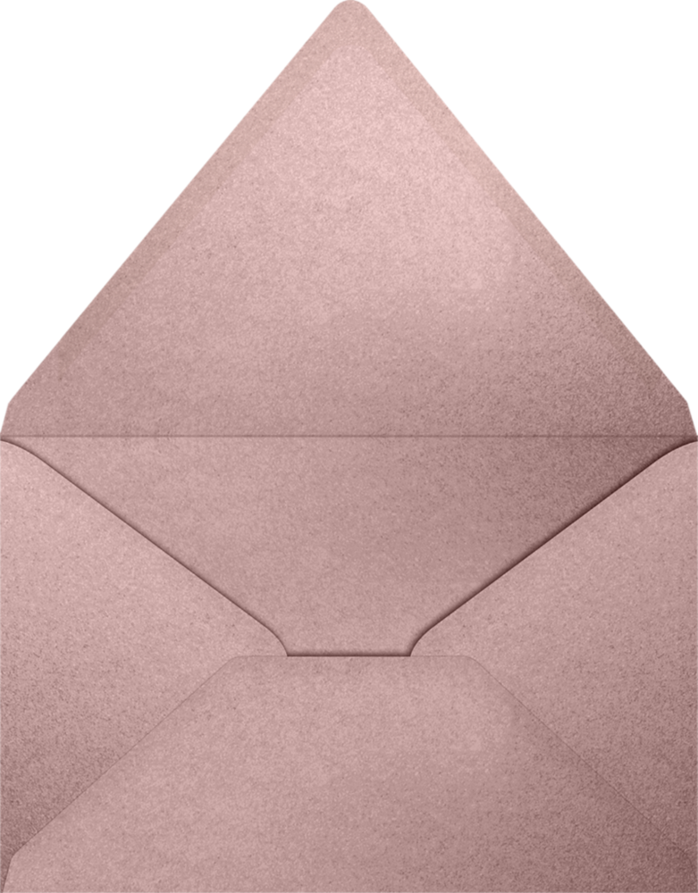 Misty Rose Pink Metallic 84lb 6 x 9 Booklet Contour Flap Envelopes