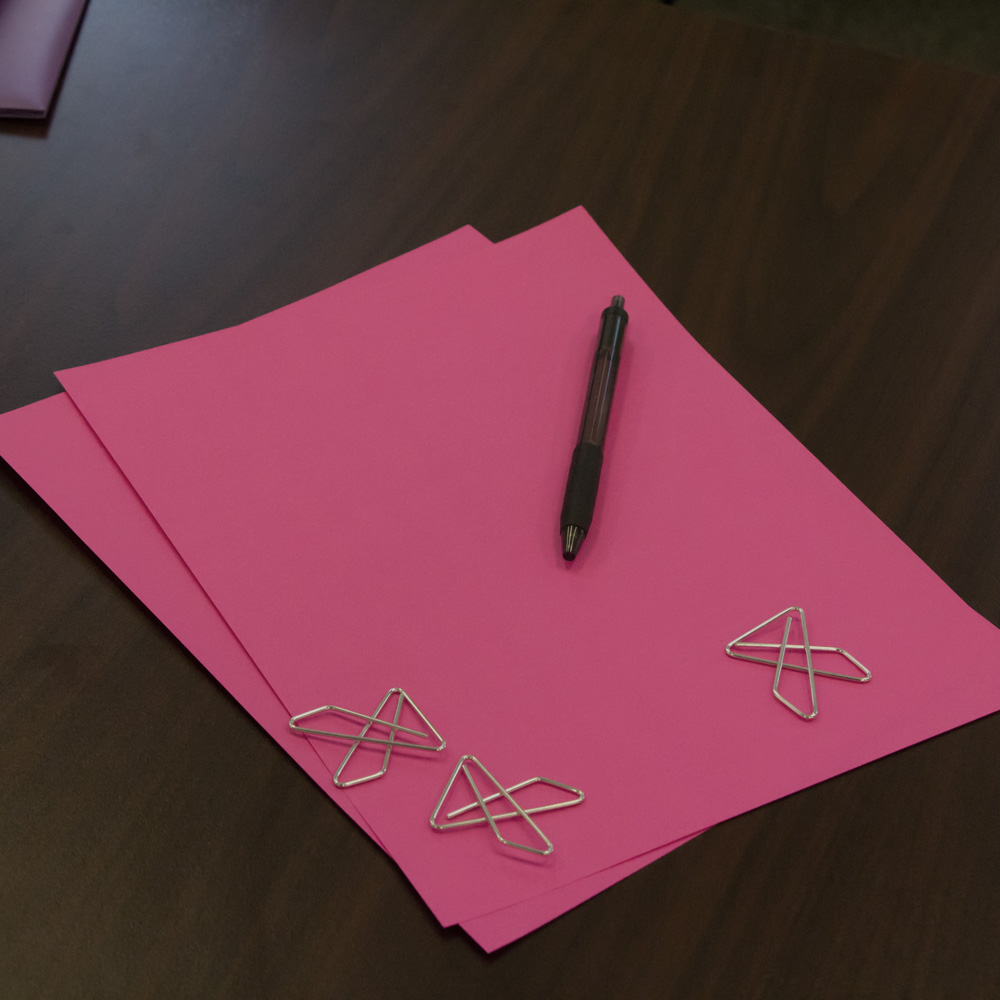 Fuchsia Pink Magenta 32lb 8 1/2 x 11 Paper