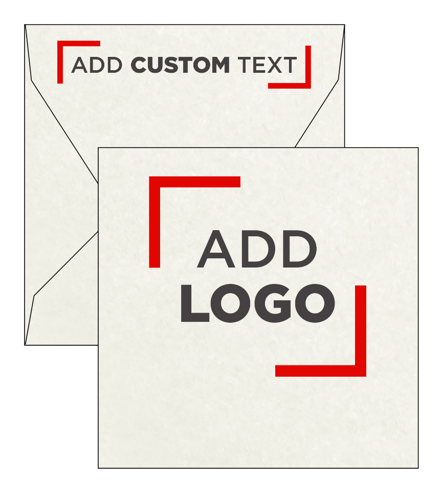 White Quartz Metallic 32lb 6 1/2 x 6 1/2 Square Contour Flap Envelopes
