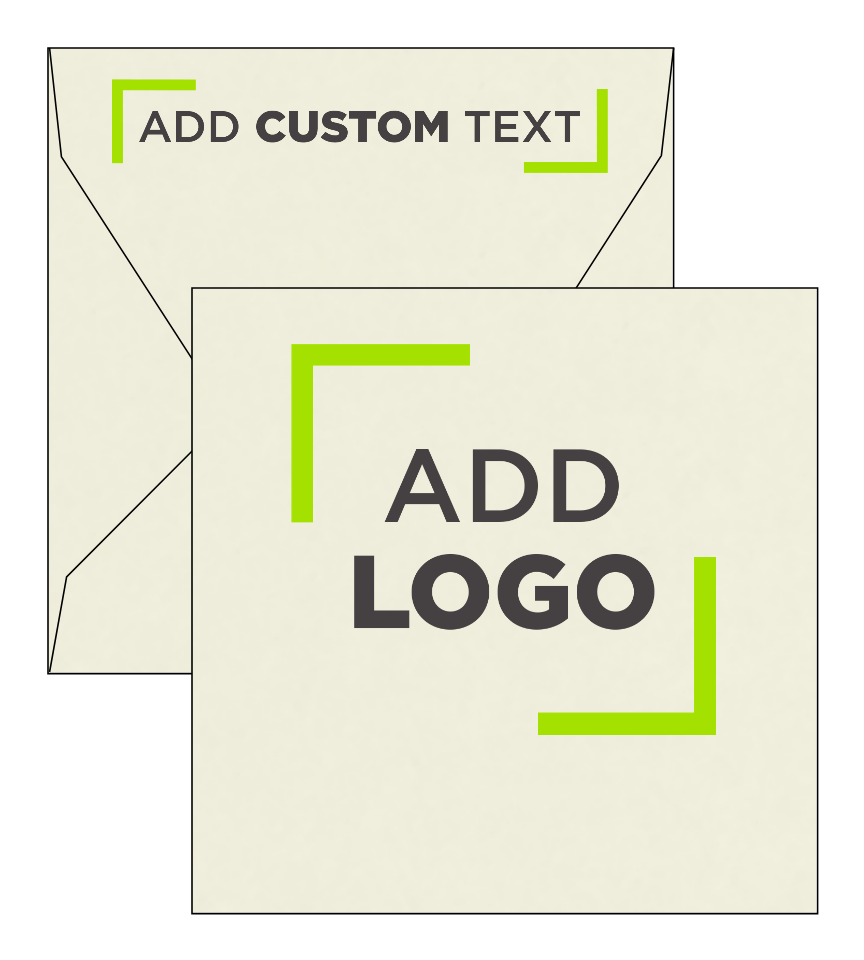 Natural Recycled 32lb 6 1/2 x 6 1/2 Square Contour Flap Envelopes