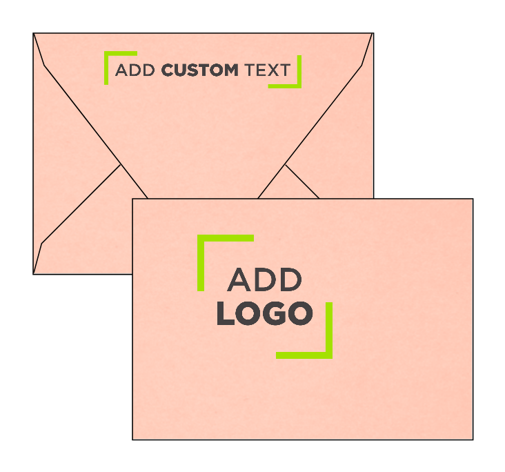 Blush Pink 32lb A1 Contour Flap Envelopes (3 5/8 x 5 1/8)