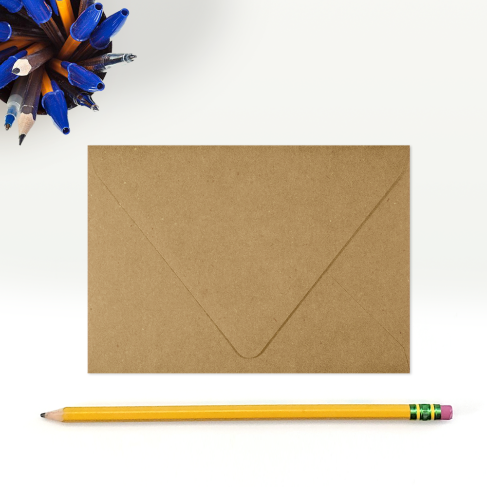 Grocery Bag 28lb A1 Contour Flap Envelopes (3 5/8 x 5 1/8)