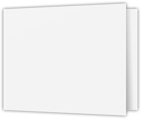 White Semi-Gloss 14pt C1S 2 3/4 x 3 3/4 One Pocket Key Card Holders with 2 1/4 Inch Pocket
