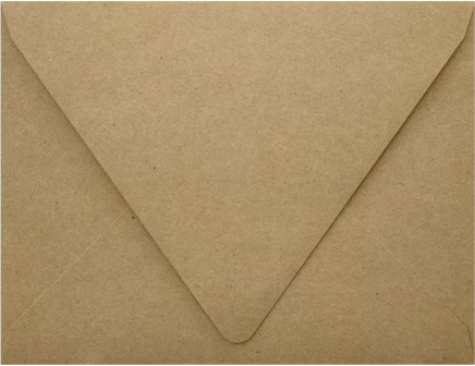 Grocery Bag 28lb A2 Contour Flap Envelopes (4 3/8 x 5 3/4)