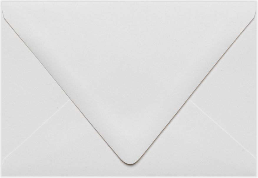 White Recycled 32lb A4 Contour Flap Envelopes (4 1/4 x 6 1/4)