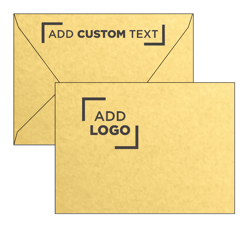 Gold Metallic 32lb A6 Contour Flap Envelopes (4 3/4 x 6 1/2)