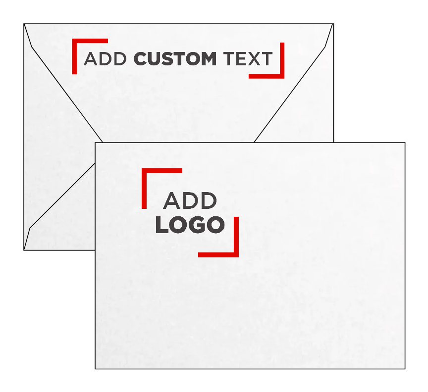 Crystal White Metallic 32lb A6 Contour Flap Envelopes (4 3/4 x 6 1/2)