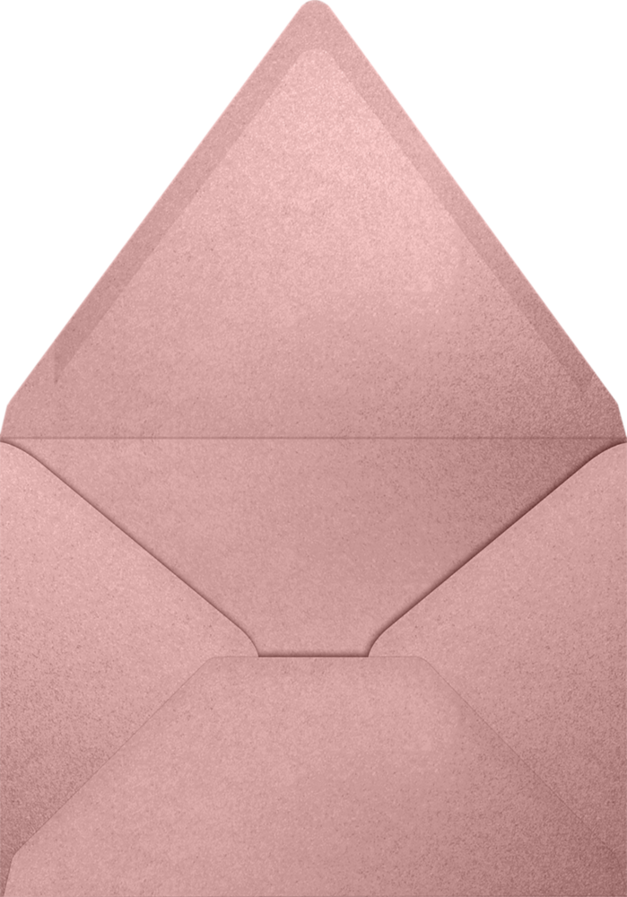 Misty Rose Pink Metallic 84lb A6 Contour Flap Envelopes (4 3/4 x 6 1/2)