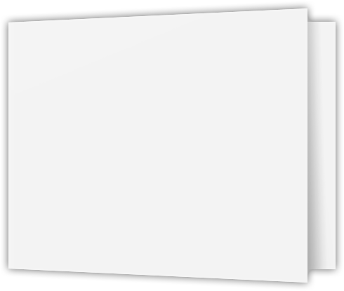 White Semi-Gloss 14pt C2S 2 3/4 x 3 3/4 One Pocket Key Card Holders with 2 1/4 Inch Pocket