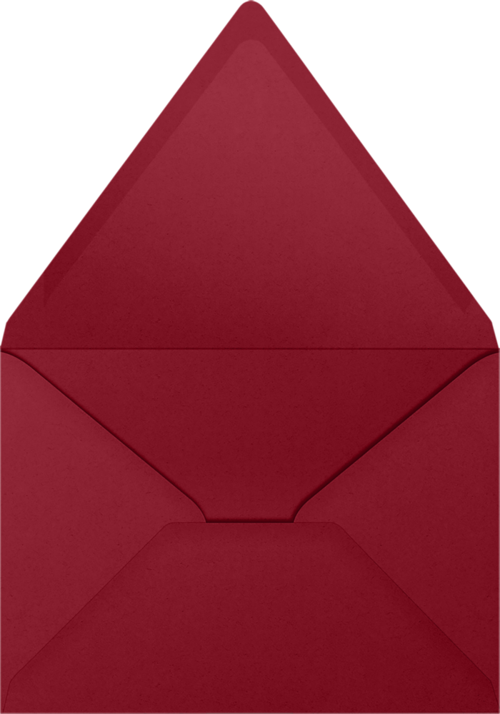 Garnet Dark Red 32lb A7 Contour Flap Envelopes (5 1/4 x 7 1/4)