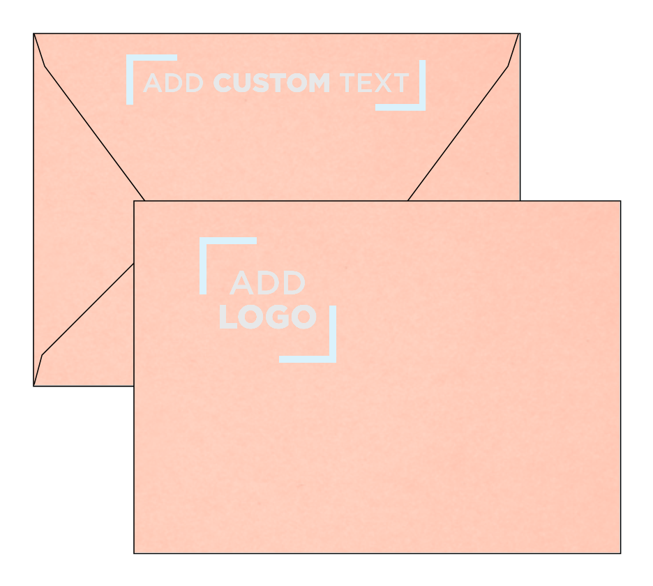 Blush Pink 32lb A7 Contour Flap Envelopes (5 1/4 x 7 1/4)