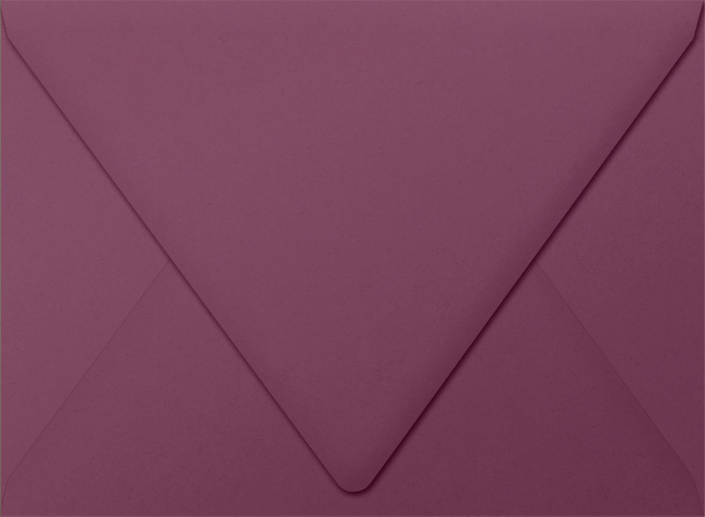 Vintage Plum Purple 32lb A7 Contour Flap Envelopes (5 1/4 x 7 1/4)