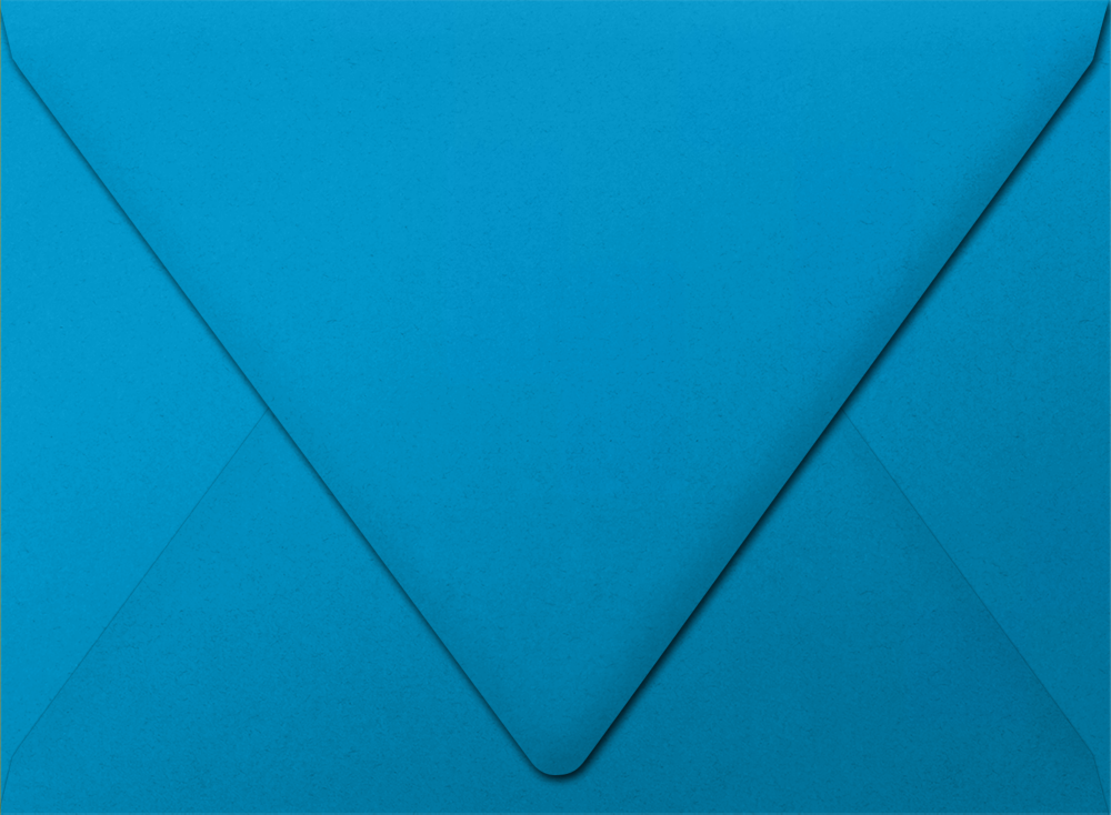 Pool Blue 32lb A7 Contour Flap Envelopes (5 1/4 x 7 1/4)