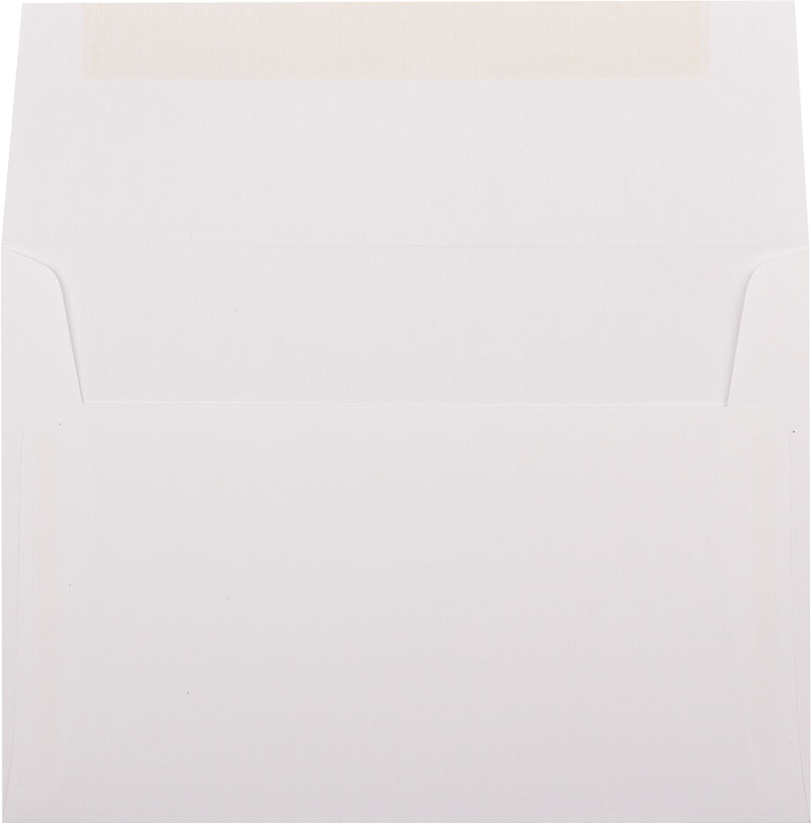 White Linen 32lb Strathmore A7 Invitation Premium Envelopes (5 1/4 x 7 1/4)
