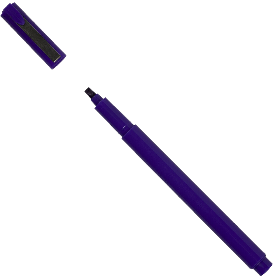 Purple Calligraphy Pen 3.5