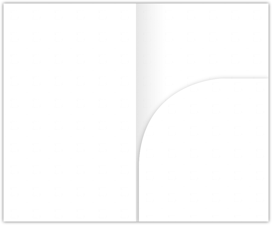 White Semi-Gloss 18pt C1S 2 3/4 x 4 1/2 One Curved Pocket Key Card Holders with 3 Inch Pocket