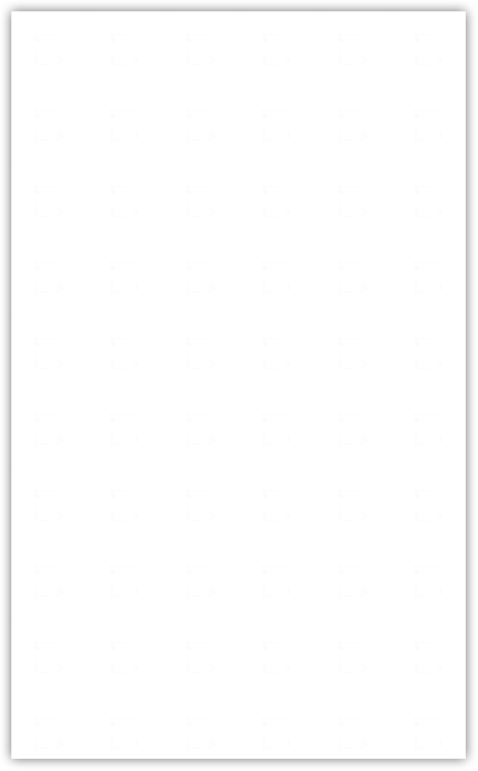 White Semi-Gloss 18pt C1S 2 3/4 x 4 1/2 One Curved Pocket Key Card Holders with 3 Inch Pocket