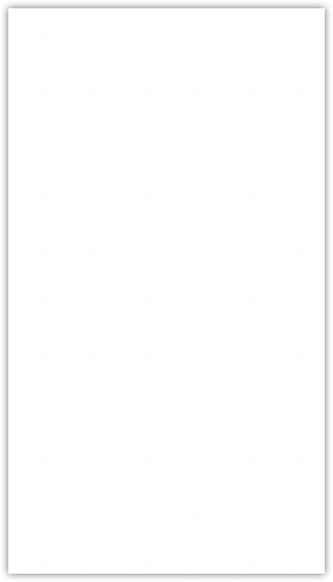 White Recycled Smooth 80lb 3 3/8 x 6 One Pocket Key Card Holders with 2 1/2 Inch Pocket