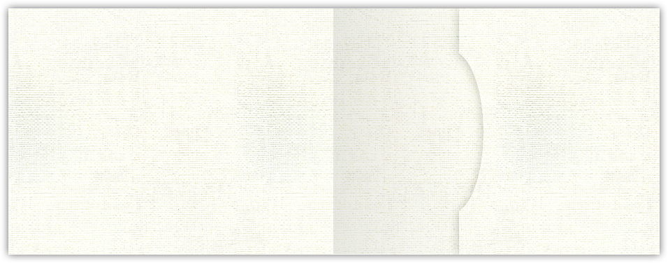 White Hopsack 90lb 2 3/4 x 3 3/4 One Pocket Key Card Holders with 2 1/4 Inch Pocket