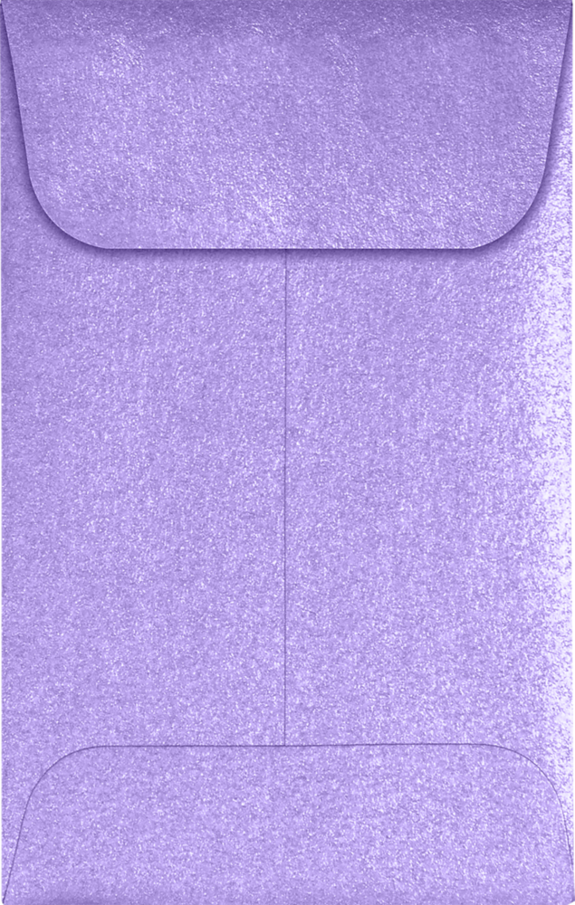 Amethyst Purple Metallic 32lb #1 Coin Envelopes (2 1/4 x 3 1/2)