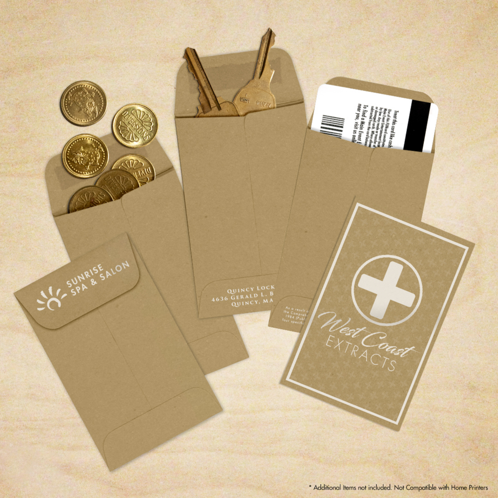 Grocery Bag 28lb #1 Coin Envelopes (2 1/4 x 3 1/2)