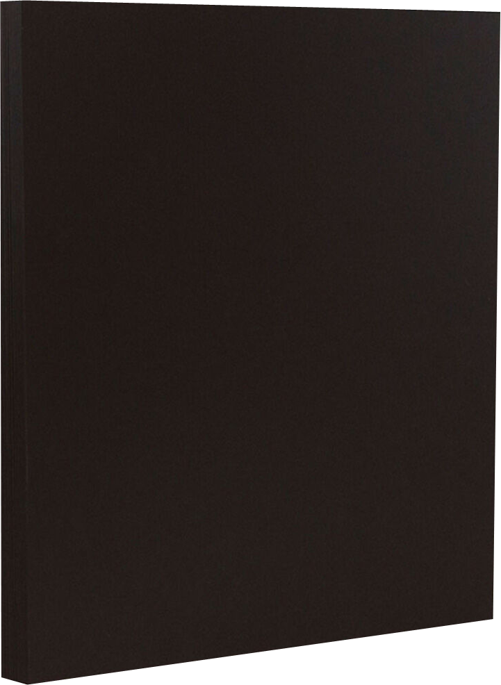 Black Linen 32lb 8 1/2 x 11 Paper