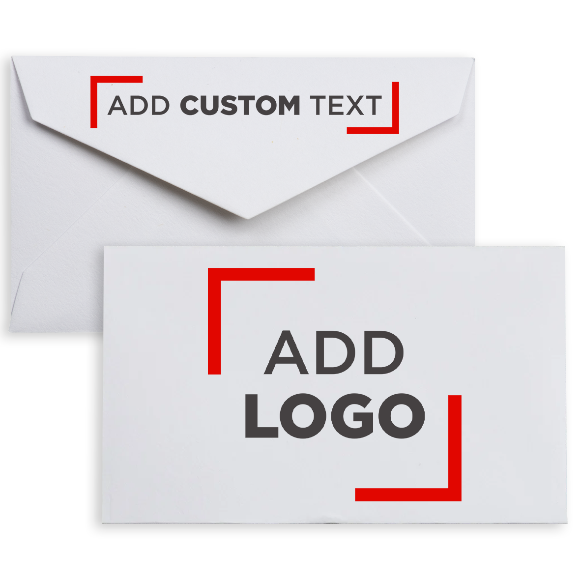 White 24lb Cougar 2 3/16 x 3 5/8 V Flap Premium Envelopes