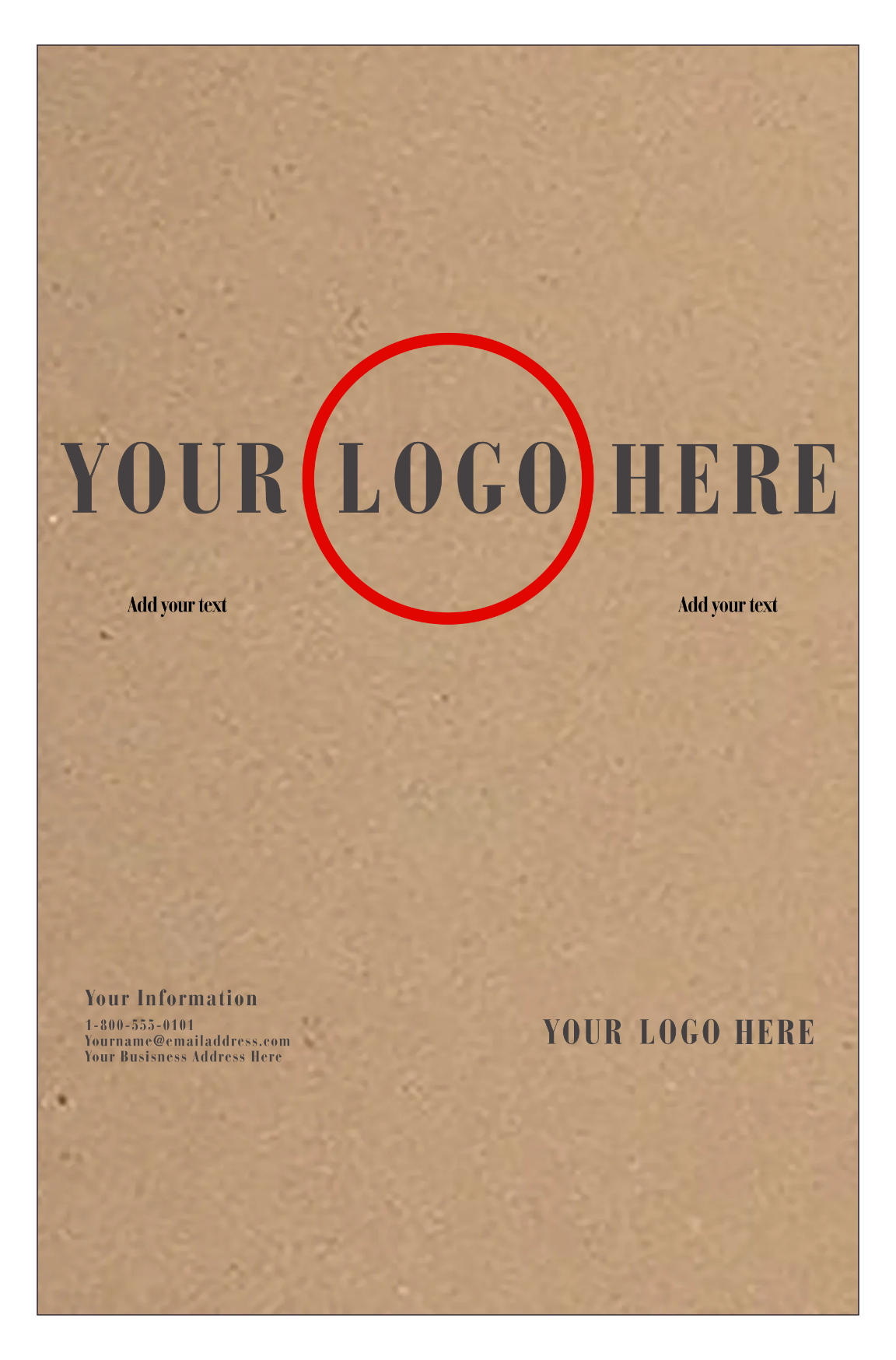 Grocery Bag 65lb 11 x 17 Cardstock