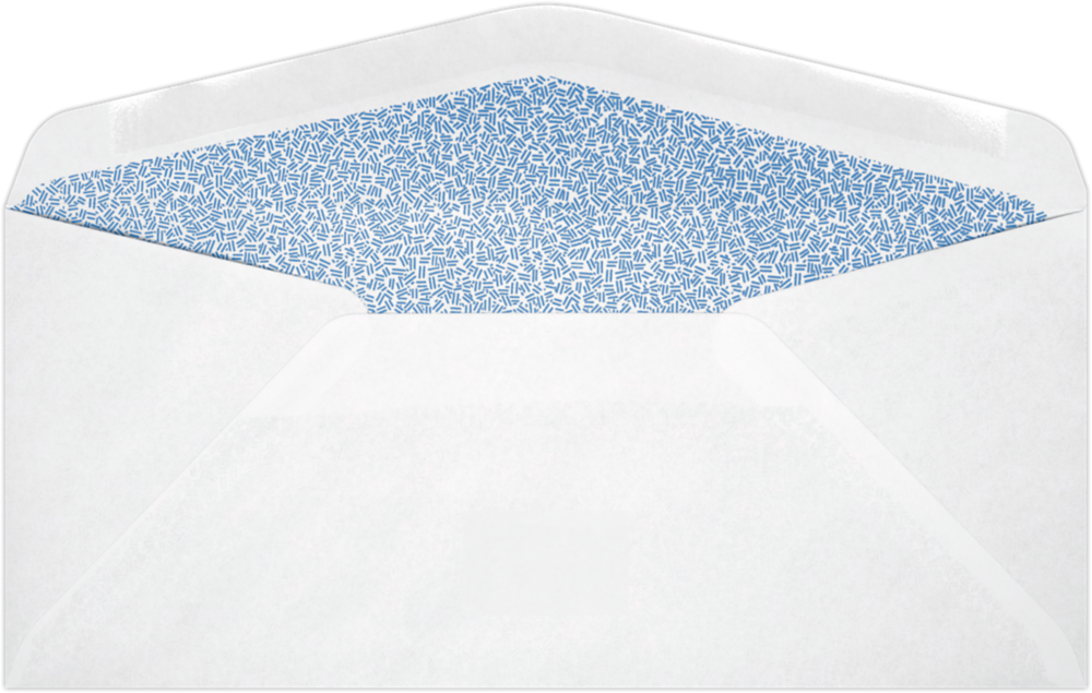 White with Security Tint 24lb #10 Right Window Envelopes (4 1/8 x 9 1/2)