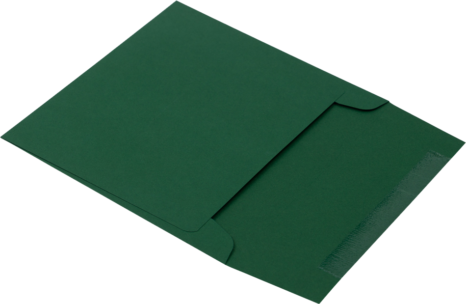 Dark Green 28lb 5 1/2 x 5 1/2 Square Envelopes