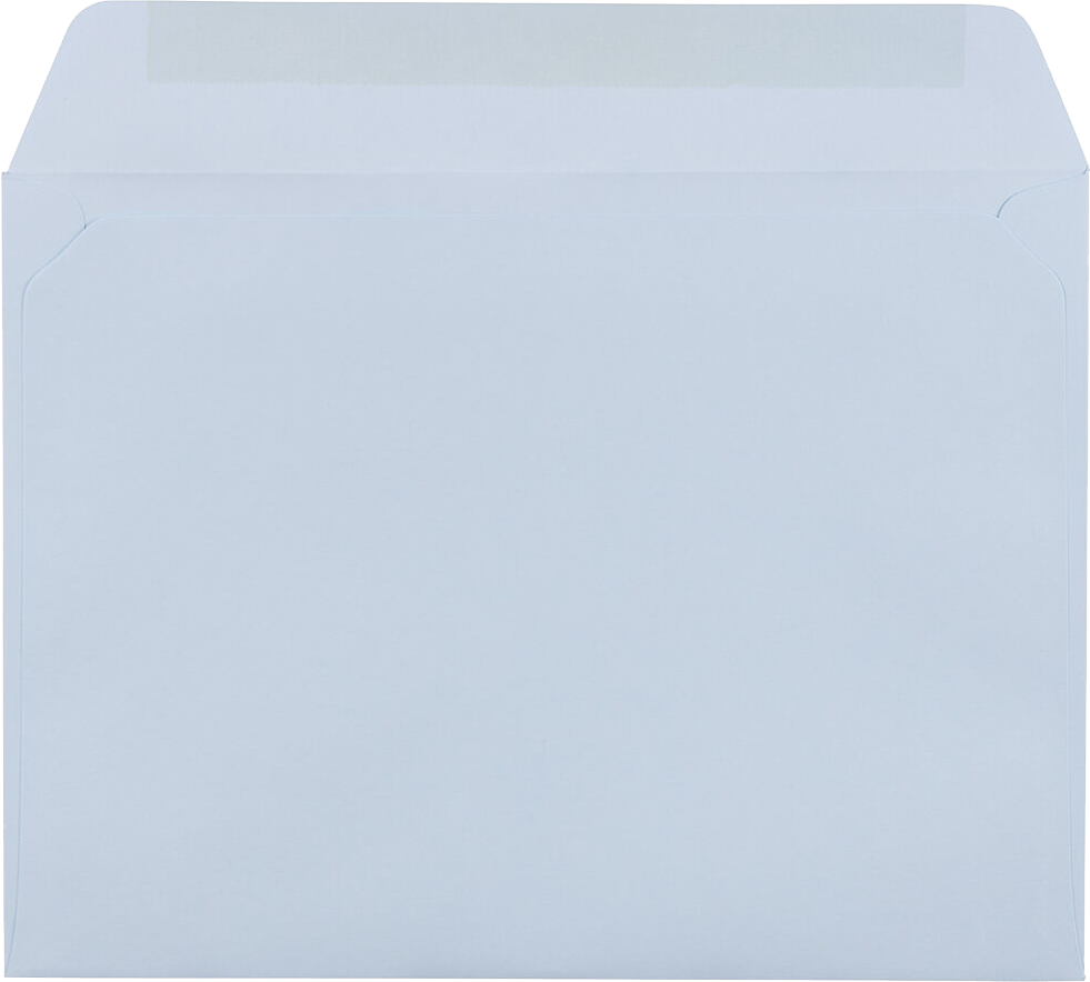 Baby Blue 32lb 9 x 12 Booklet Envelopes