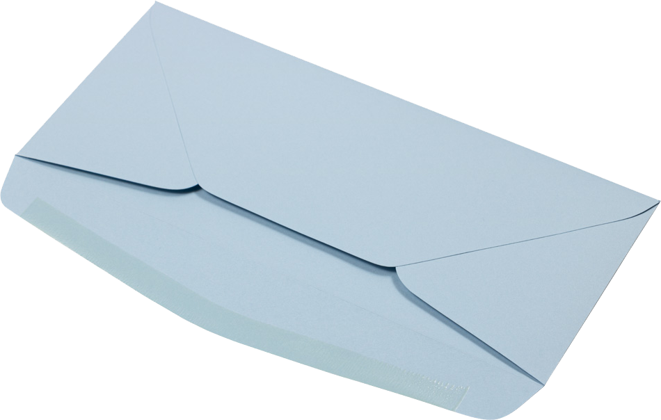 Baby Blue 32lb #10 Regular Envelopes (4 1/8 x 9 1/2)