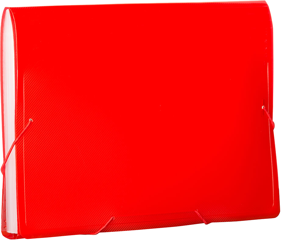 Red Letter Size 13 Pocket Expanding Files (9 x 13)
