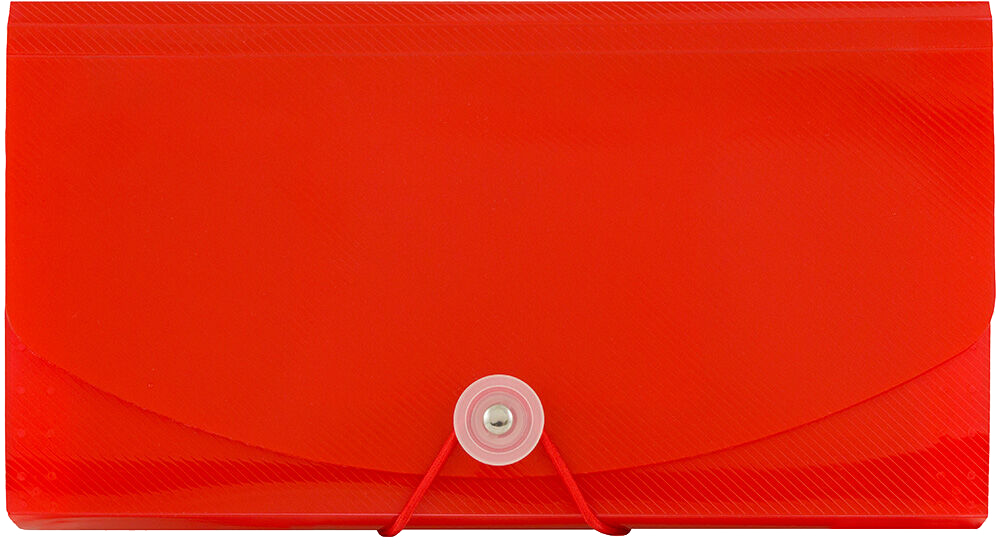 Red Check Size 13 Pocket Expanding Files (5 x 10 1/2)