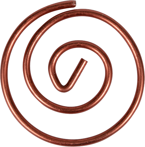 Rose Gold Cloops Paper Clips - 50 Pack