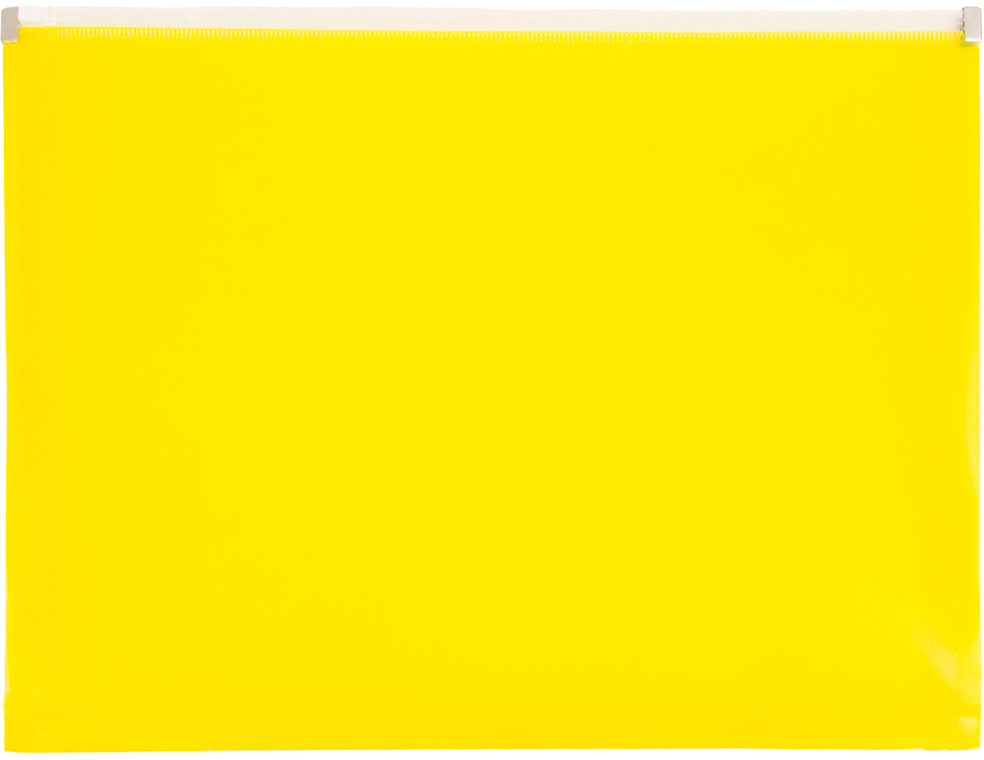 Yellow Letter Booklet Plastic Envelopes (9 3/4 x 13) with Zip Closure
