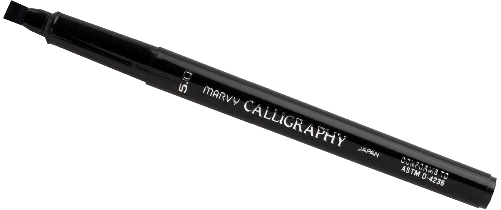 Black Calligraphy Pen 5.0
